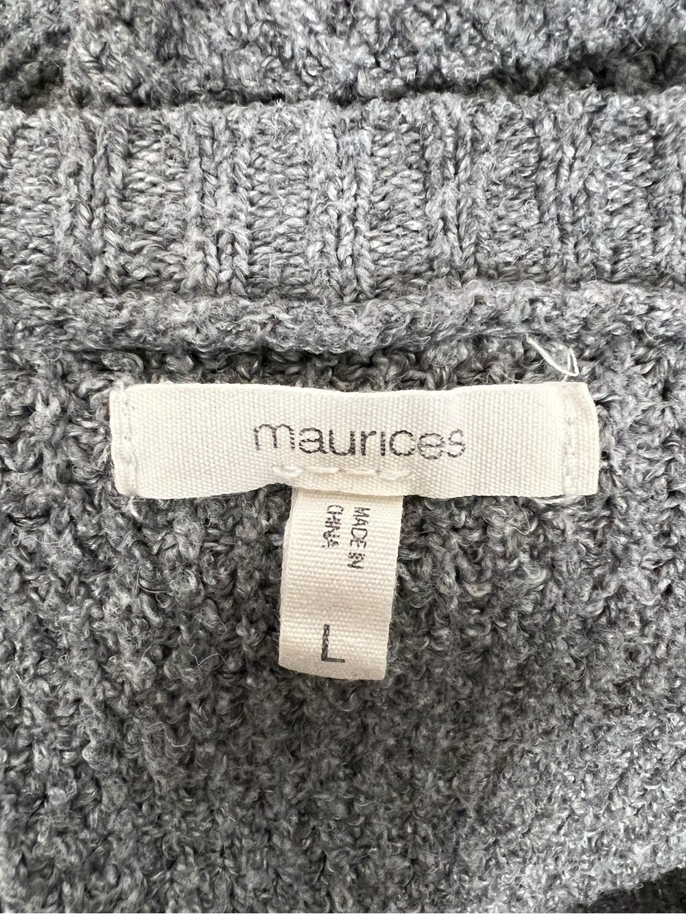Maurice's Pullover Waffle Knit Sweater - Picture 7 of 8